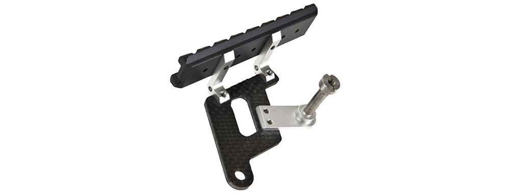 5KU-GB281-S HI-CAPA METAL 20MM PICATINNY RAIL MOUNT (SILVER)