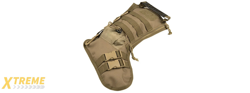 600D POLYESTER TACTICAL STOCKING MOLLE PANEL - HEAVY DUTY MILITARY GEAR ACCESSORY