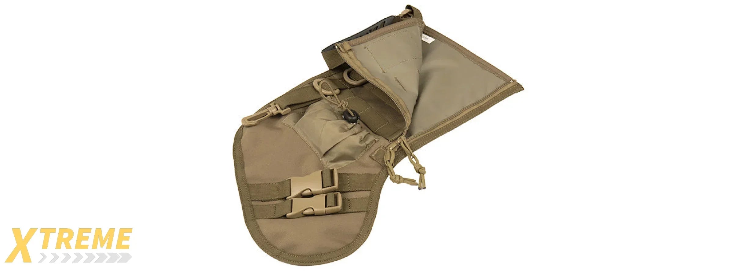 600D POLYESTER TACTICAL STOCKING MOLLE PANEL - HEAVY DUTY MILITARY GEAR ACCESSORY