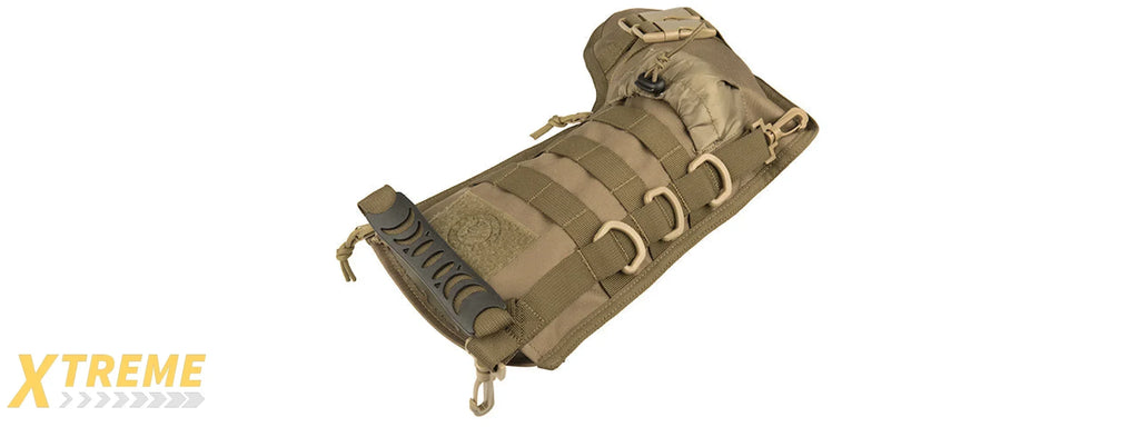 600D POLYESTER TACTICAL STOCKING MOLLE PANEL - HEAVY DUTY MILITARY GEAR ACCESSORY