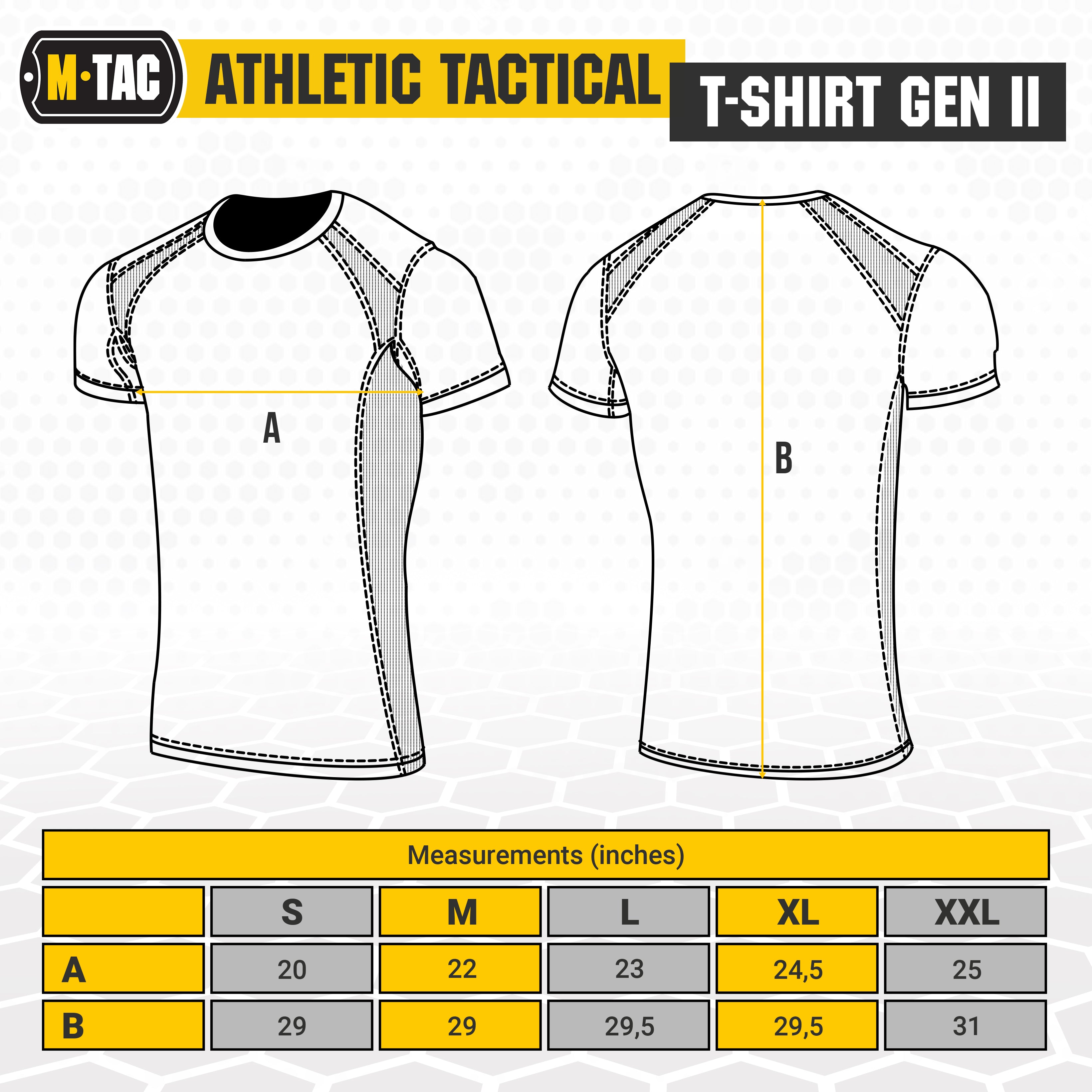 M-Tac T-Shirt Athletic Tactical Gen II