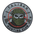 Taliban Hunting Club PVC Patch Blue
