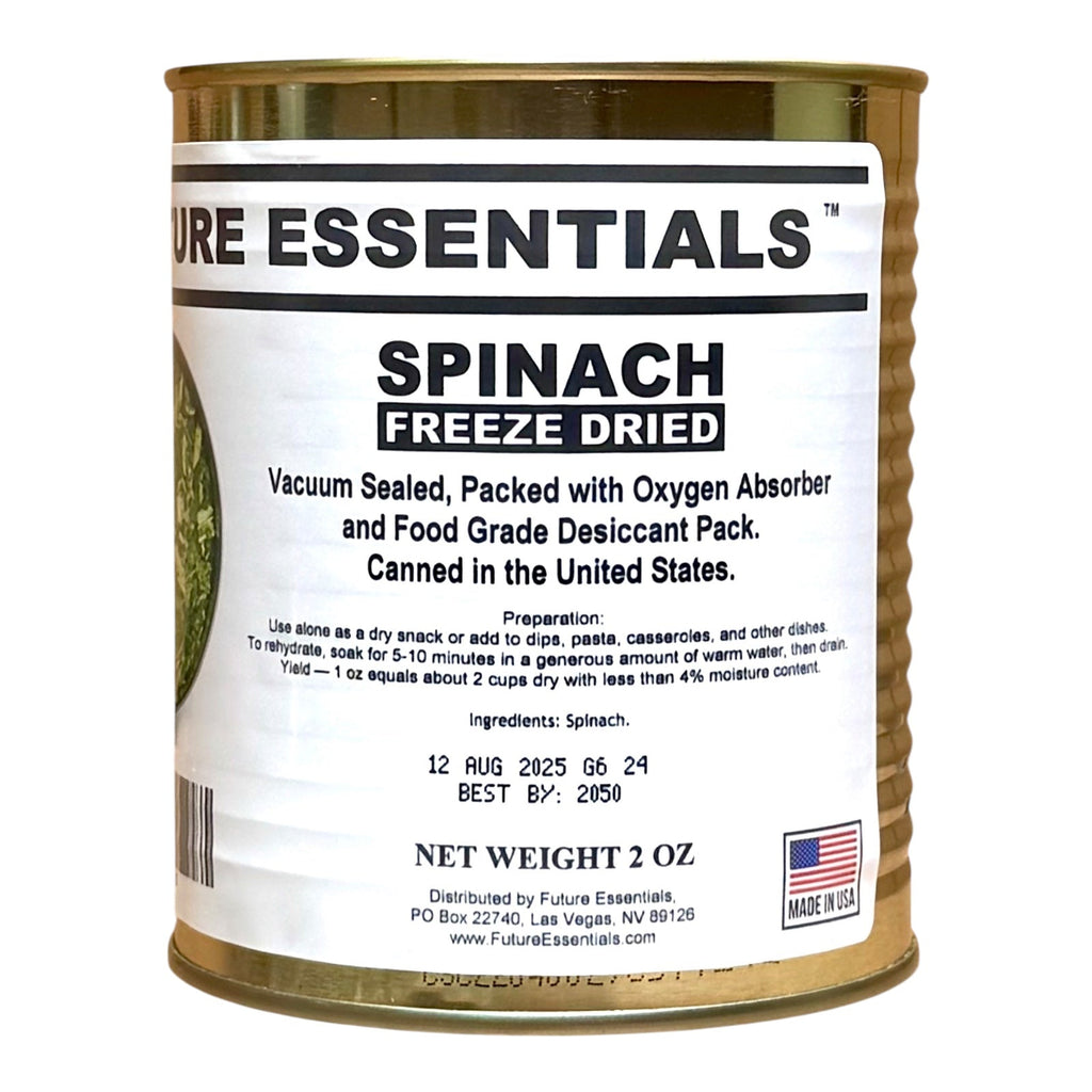 Case (12 Cans) of Future Essentials Freeze Dried Vegetable Variety