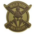 Malo Mori Qua Foedari PVC Patch Brown