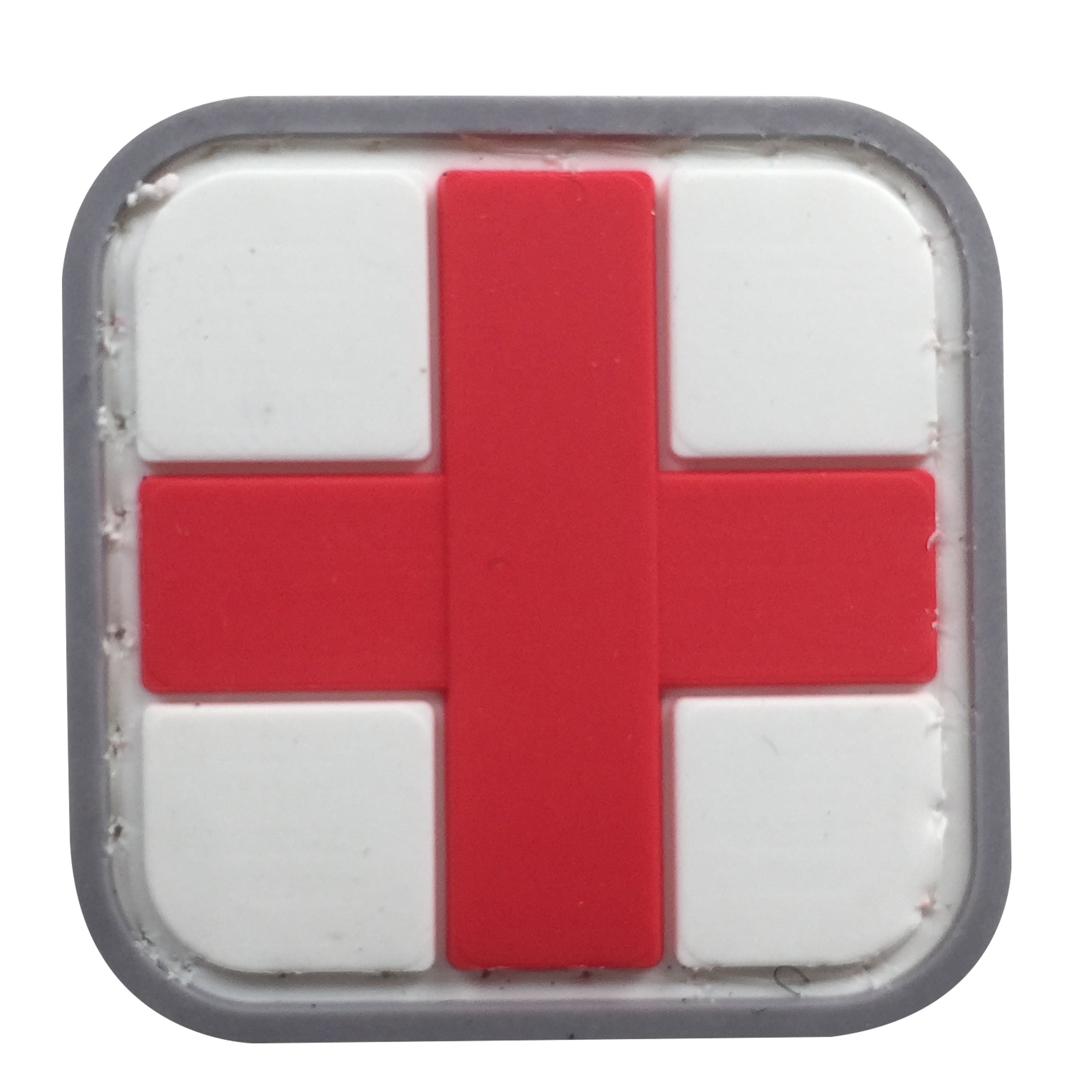 Cross Medic - White and Red - PVC Patch