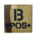 Reflective Fabric B POS Patch Multicam