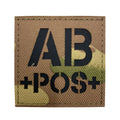 Reflective Fabric AB POS Patch Multicam