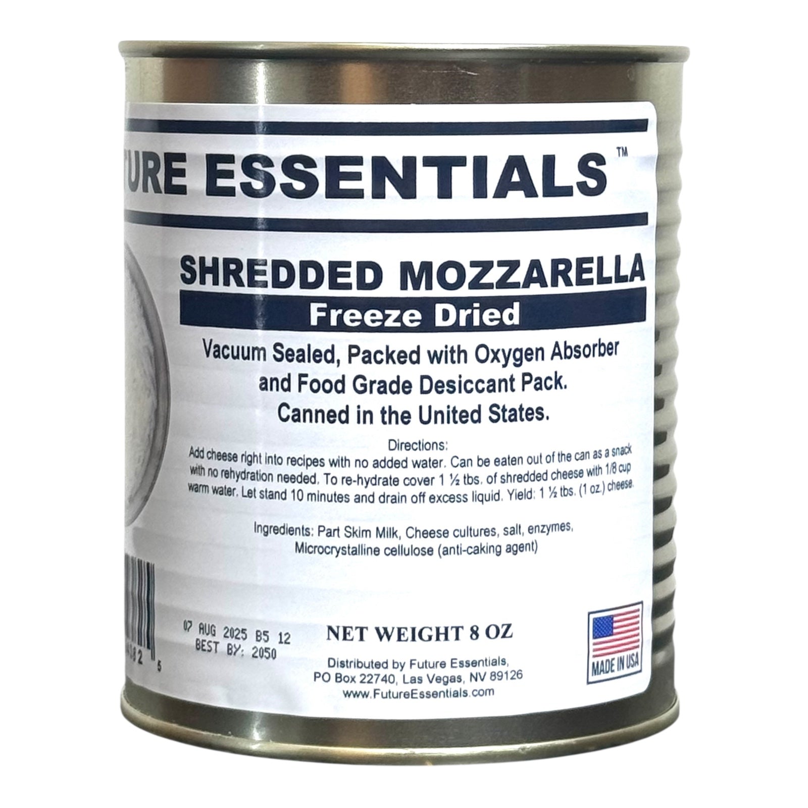 Case (12 Cans) of Future Essentials Freeze Dried Cheese Variety