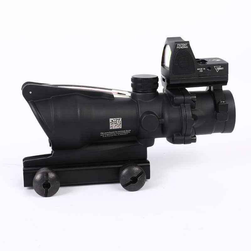 4X Airsoft Scope with Red Dot