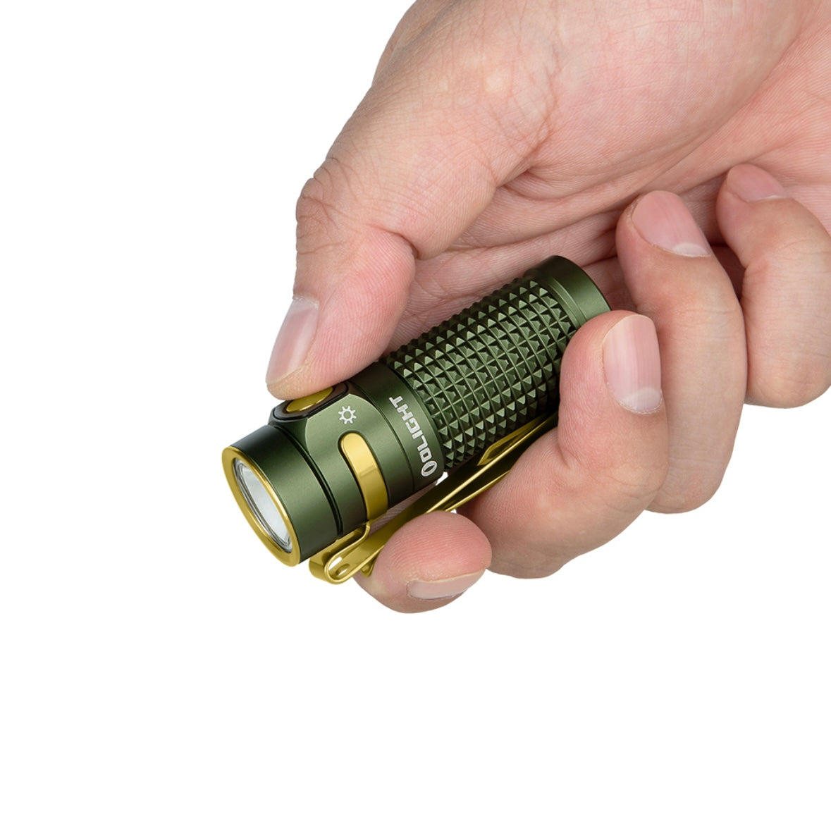 Olight Baton 4 EDC Flashlight 1300 Lumens Rechargeable Compact
