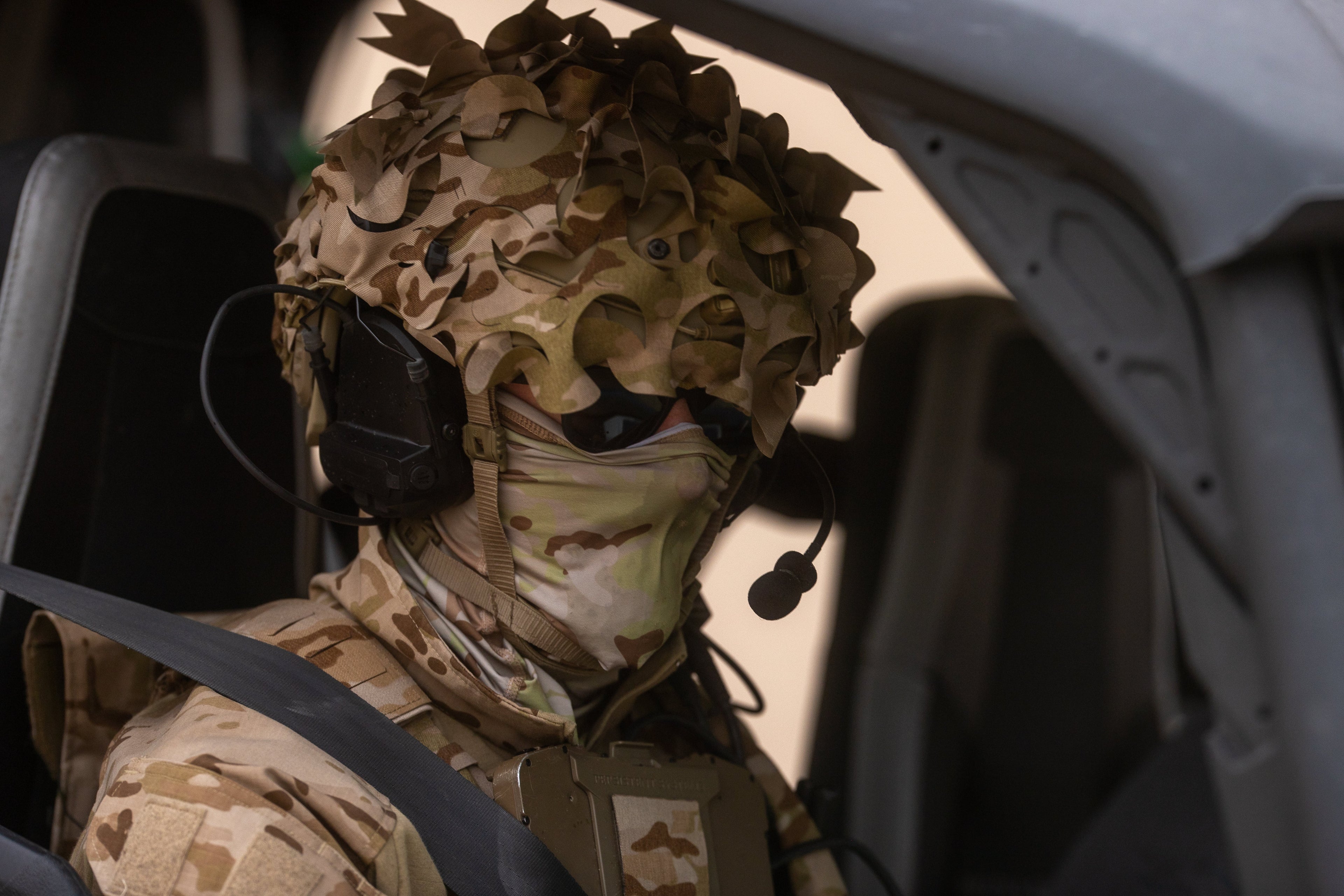 PolTact V2 Tactical Comms Helmet Headset w/ Active Hearing Protection & Quick Disconnect (Hirose) Adapter - Harris & M/A-Com 700P/Pi, 710P, P5100 / P7100 / P7200 Series & More