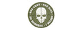 AC-130E ONE SHOT, ONE KILL PVC PATCH (OD)