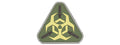 AC-392B OUTBREAK RESPONSE PVC PATCH (COLOR: OD GREEN & NEON)