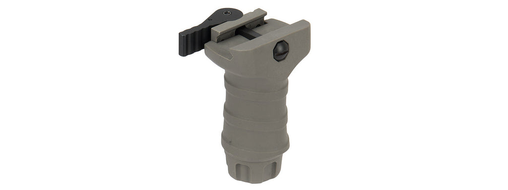 T&D Airsoft TD Short Vertical Foregrip Quick-Detach (FOLIAGE GREEN)