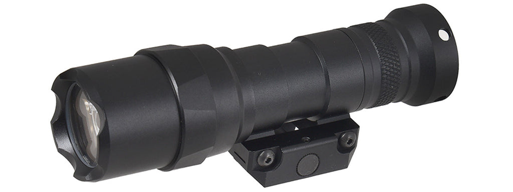 L002 500 Lumen Tactical LED Flashlight w/ Pressure Pad (BLACK)
