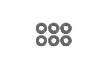 JG Version 2 & 3 Stainless Steel Airsoft AEG 6mm Bushings