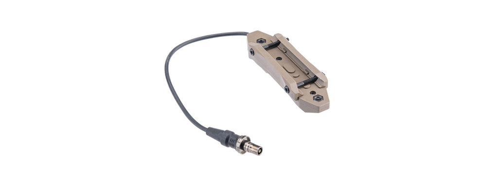 Atlas Custom Works Remote Pressure Switch for Scout Style Tactical Flashlights - (Dark Earth)