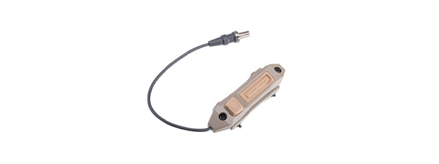 Atlas Custom Works Remote Pressure Switch for Scout Style Tactical Flashlights - (Dark Earth)