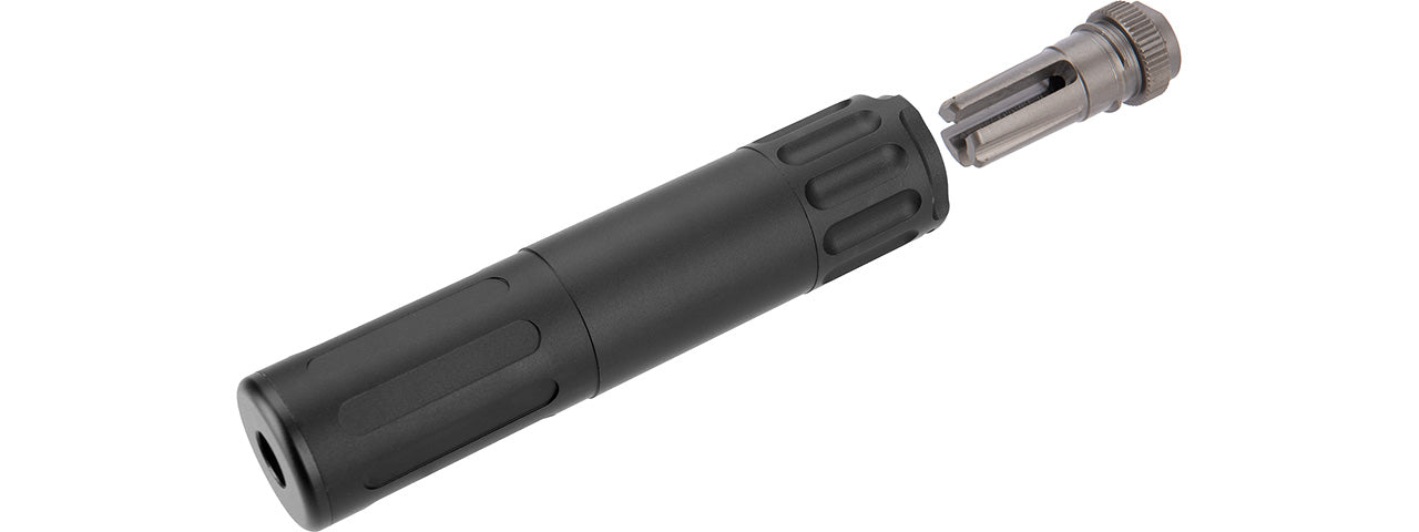 Atlas Custom Works QD 6.5 Mock Suppressor w/ Flash Hider (BLACK)