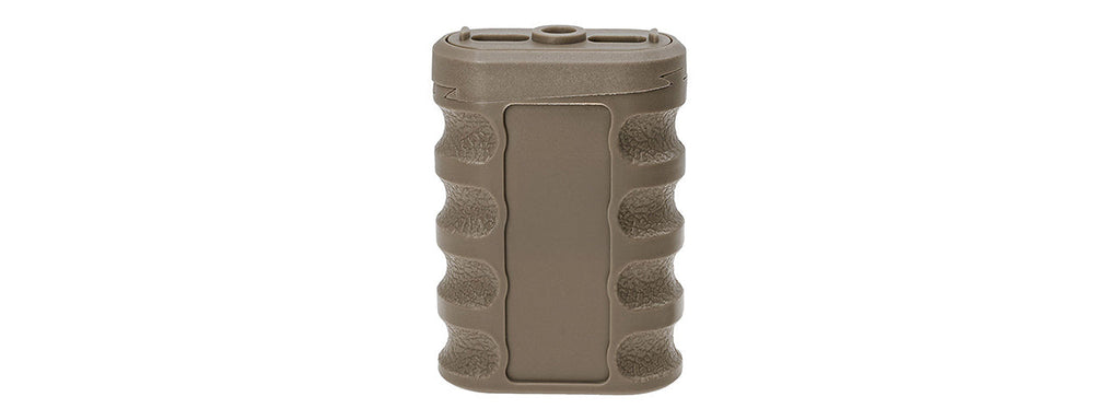 Atlas Custom Works 0-8 Degree Adjustable Vertical Foregrip for M-LOK & KeyMod Rails - (Tan)
