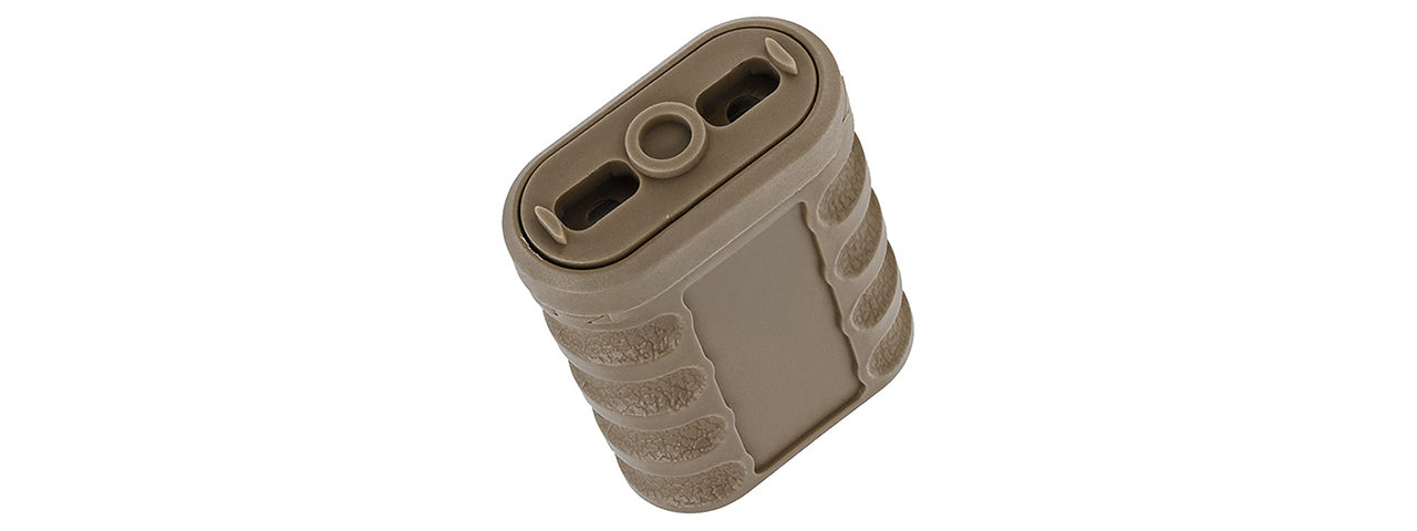 Atlas Custom Works 0-8 Degree Adjustable Vertical Foregrip for M-LOK & KeyMod Rails - (Tan)