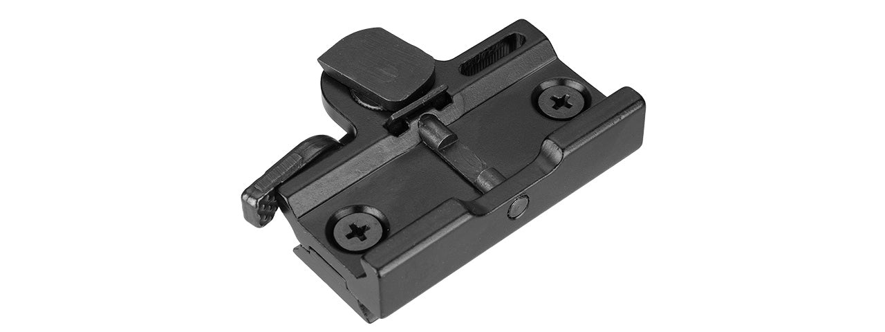 ACW-1706B QUICK DETACH DOVETAIL RAIL MOUNT (BLACK)
