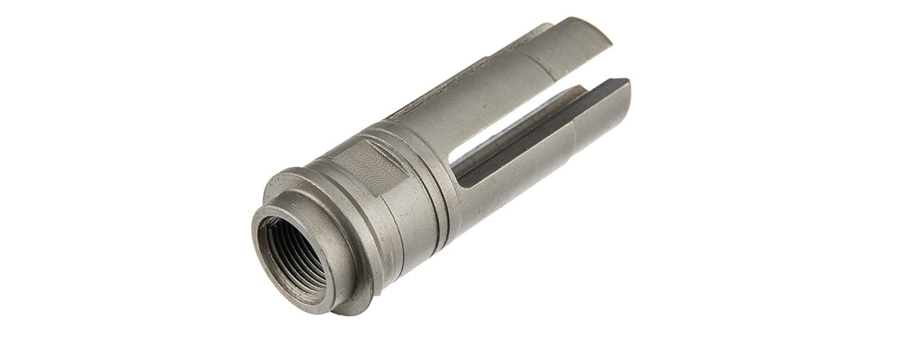 ATLAS CUSTOM WORKS FULL METAL SOCOM QD BARREL EXTENSION W/ FLASH HIDER MINI (BLACK)