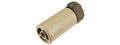Atlas Custom Works Full Metal SOCOM QD Barrel Extension w/ Flash Hider Stubby - (Tan)