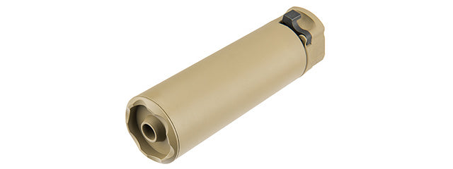 ATLAS CUSTOM WORKS FULL METAL SOCOM QD 5.3 BARREL EXTENSION W/ FLASH HIDER MINI2 (TAN)