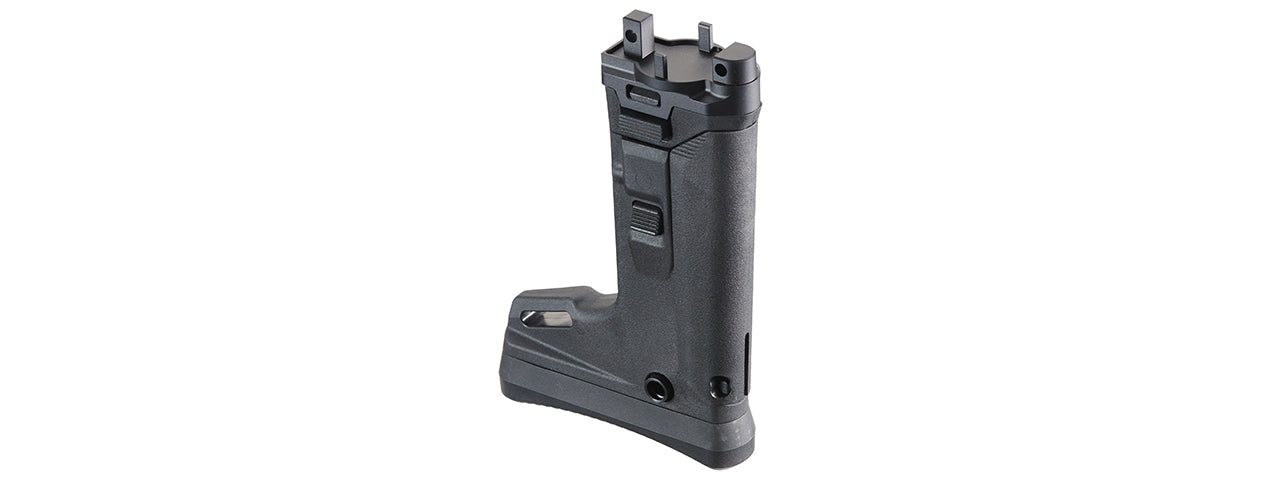 Atlas Custom Works ACR Style Retractable Stock for CYMA MP5K Airsoft Rifle - (Black)