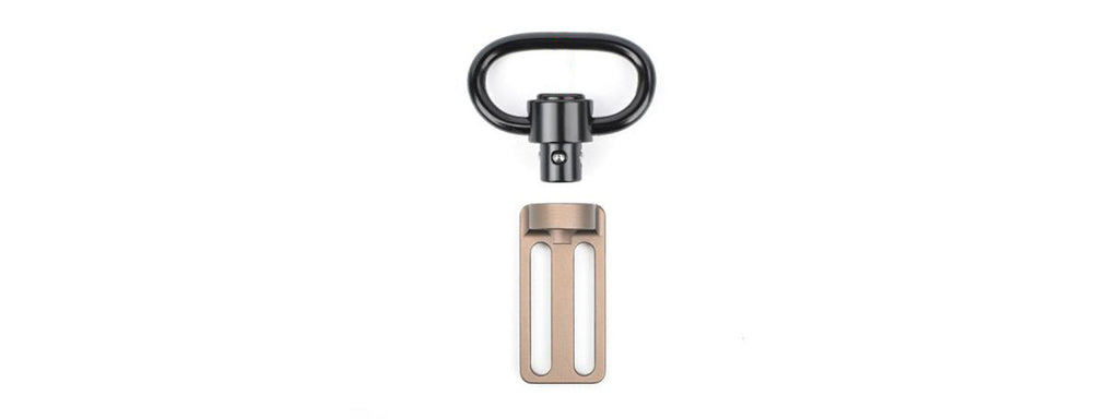 Atlas Custom Works 2 To 1 Point Triglide 1.25 Buckle - (Dark Earth)
