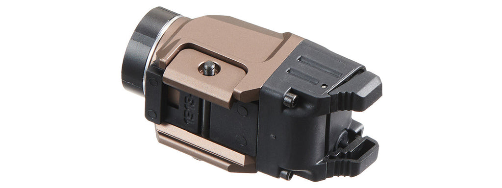 Atlas Custom Works Tactical Rail Mounted Flashlight - Compact Rail-Mounted Weapon Light