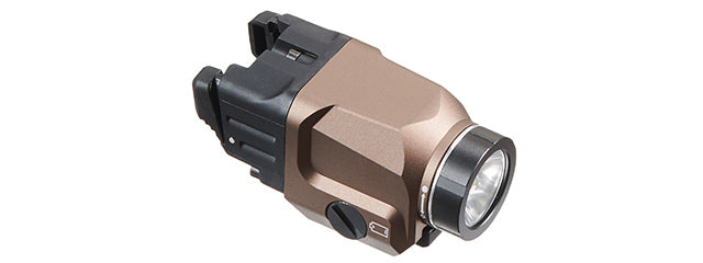 Atlas Custom Works Tactical Rail Mounted Flashlight - Compact Rail-Mounted Weapon Light