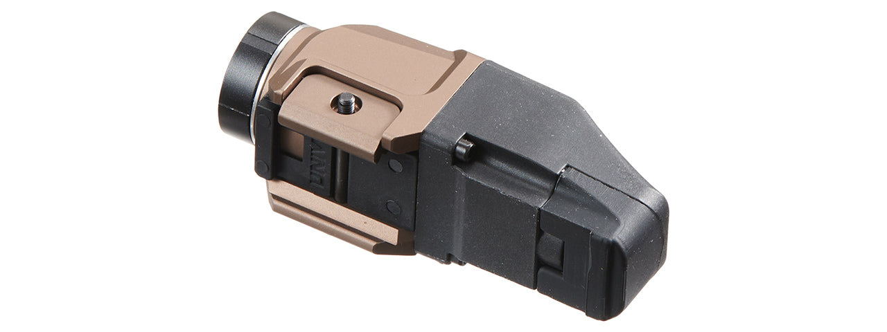 Atlas Custom Works Tactical Rail Mounted Button Flashlight for Firearms