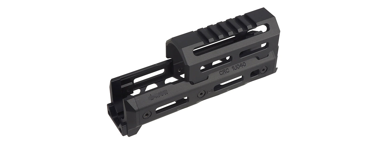 Atlas Custom Works Short M-LOK Handguard for Tokyo Marui AKM GBB Airsoft Rifle - (Black)