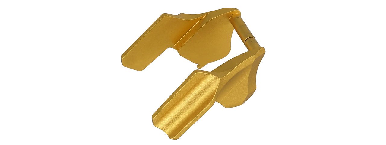 Atlas Custom Works Aluminum Ambi Thumb Safety Type 2 for Tokyo Marui Hi-Capa GBB Pistols - (Gold)