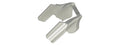 Atlas Custom Works Aluminum Ambi Thumb Safety Type 2 for Tokyo Marui Hi-Capa GBB Pistols - (Silver)