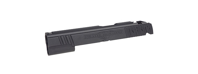 Atlas Custom Works Aluminum Infinity Signature Slide for Tokyo Marui 5.1 Hi-Capa GBB Airsoft Pistols - (Black)