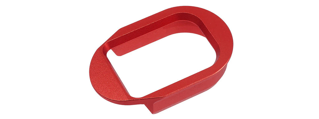 Atlas Custom Works Aluminum Side Wall Magwell for SIG Air / VFC P320 X-Series Airsoft Guns - (Red)