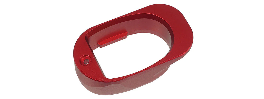 Atlas Custom Works Aluminum Full Wall Magwell for SIG Air / VFC P320 X-Series Airsoft Guns - (Red)