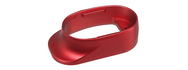 Atlas Custom Works Aluminum Full Wall Magwell for SIG Air / VFC P320 X-Series Airsoft Guns - (Red)