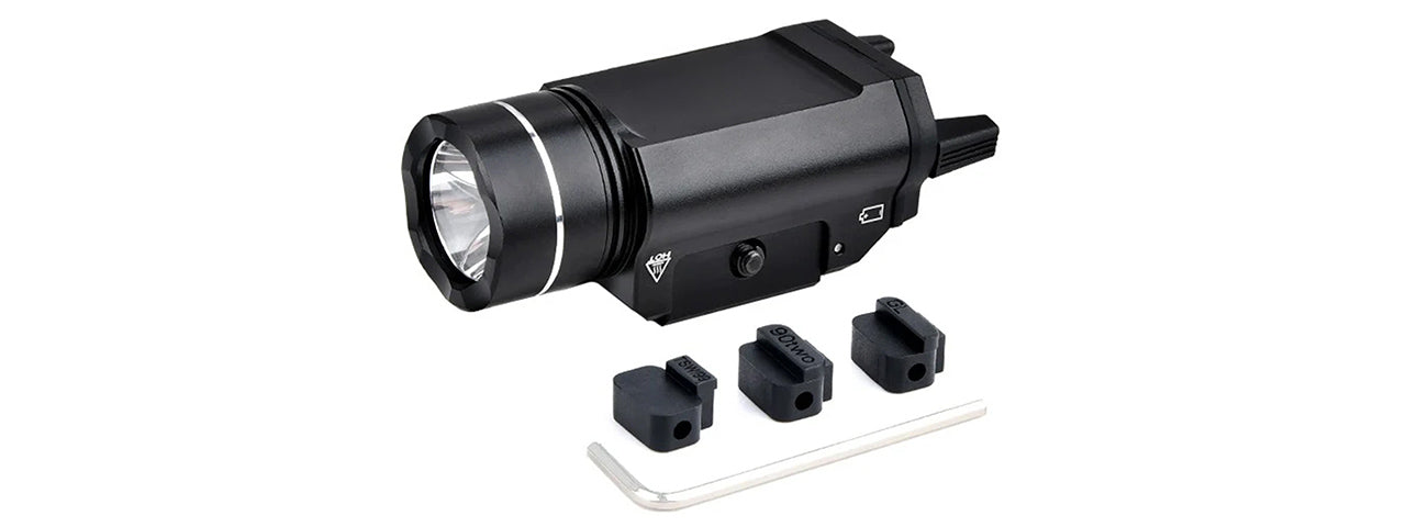 Atlas Custom Works HL Short Arm Pistol Flashlight (Black)