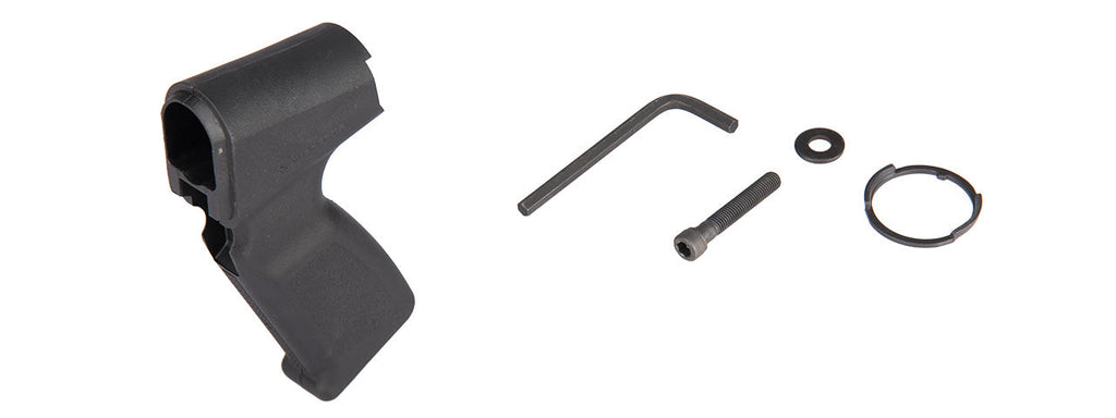 AIM-PJSPG870 ERGONOMIC ANGLED AIRSOFT SHOTGUN PISTOL GRIP (BLACK)