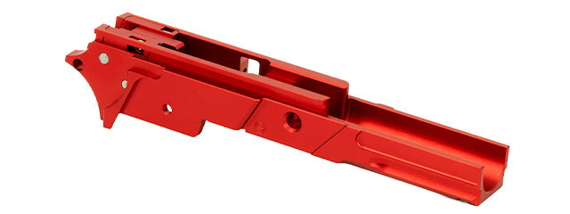 Airsoft Masterpiece EDGE STRAT Tokyo Marui Hi Capa GBB 3.9 Aluminum Frame - (Red)