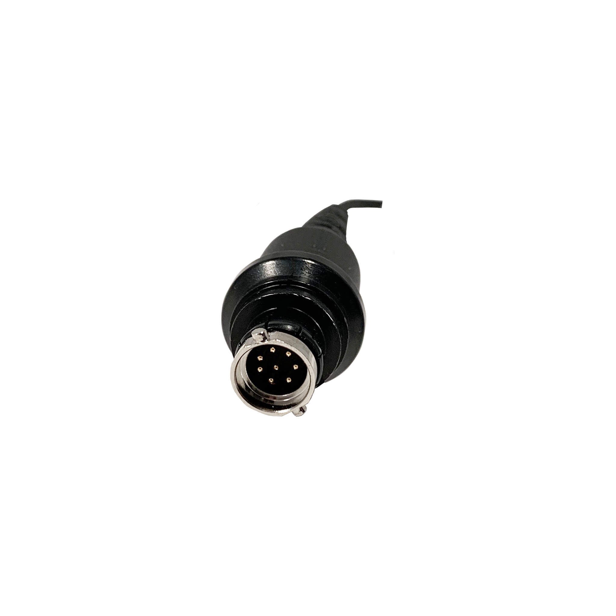 8 Pin APX Listen Only Radio Earpiece Clear Tube - Specific to: Motorola APX (Apex) Series, XPR Series - Connects To Speaker Mic