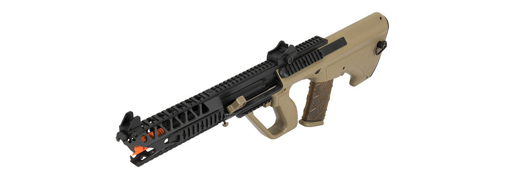 Army Armament AUG 7 Raptor AEG Airsoft Rifle (TAN)