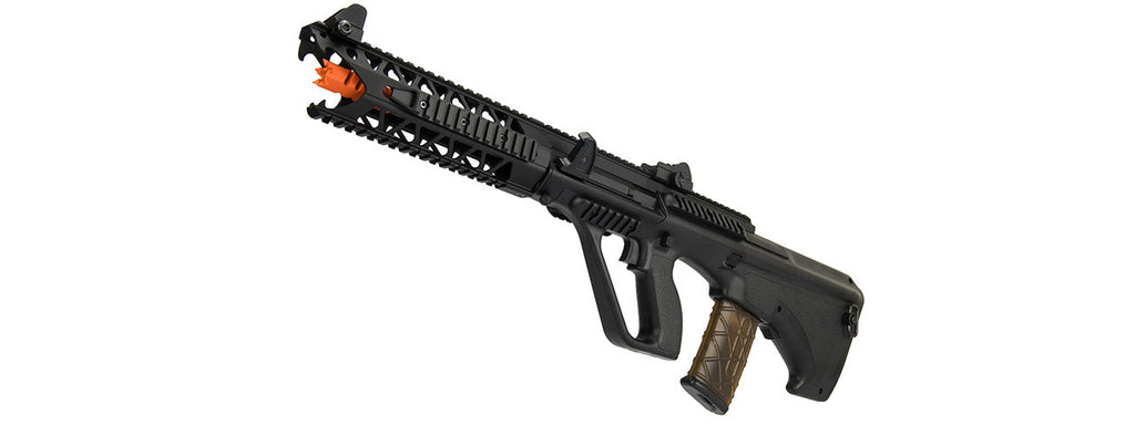 Army Armament AUG 9 Raptor Polymer AEG Airsoft Rifle (BLACK)