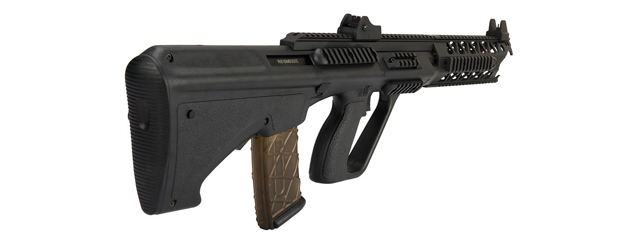 Army Armament AUG 9 Raptor Polymer AEG Airsoft Rifle (BLACK)