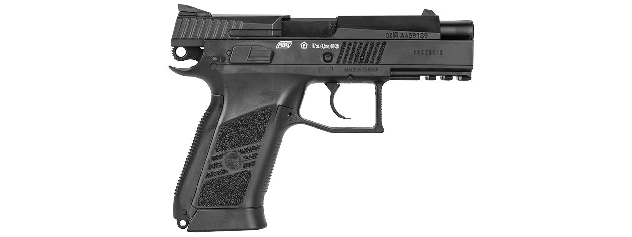 ASG CZ 75 P-07 DUTY CO2 BLOWBACK AIRGUN PISTOL - BLACK