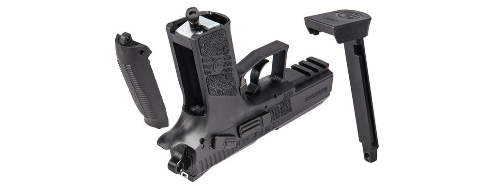 ASG CZ 75 P-07 DUTY CO2 BLOWBACK AIRGUN PISTOL - BLACK